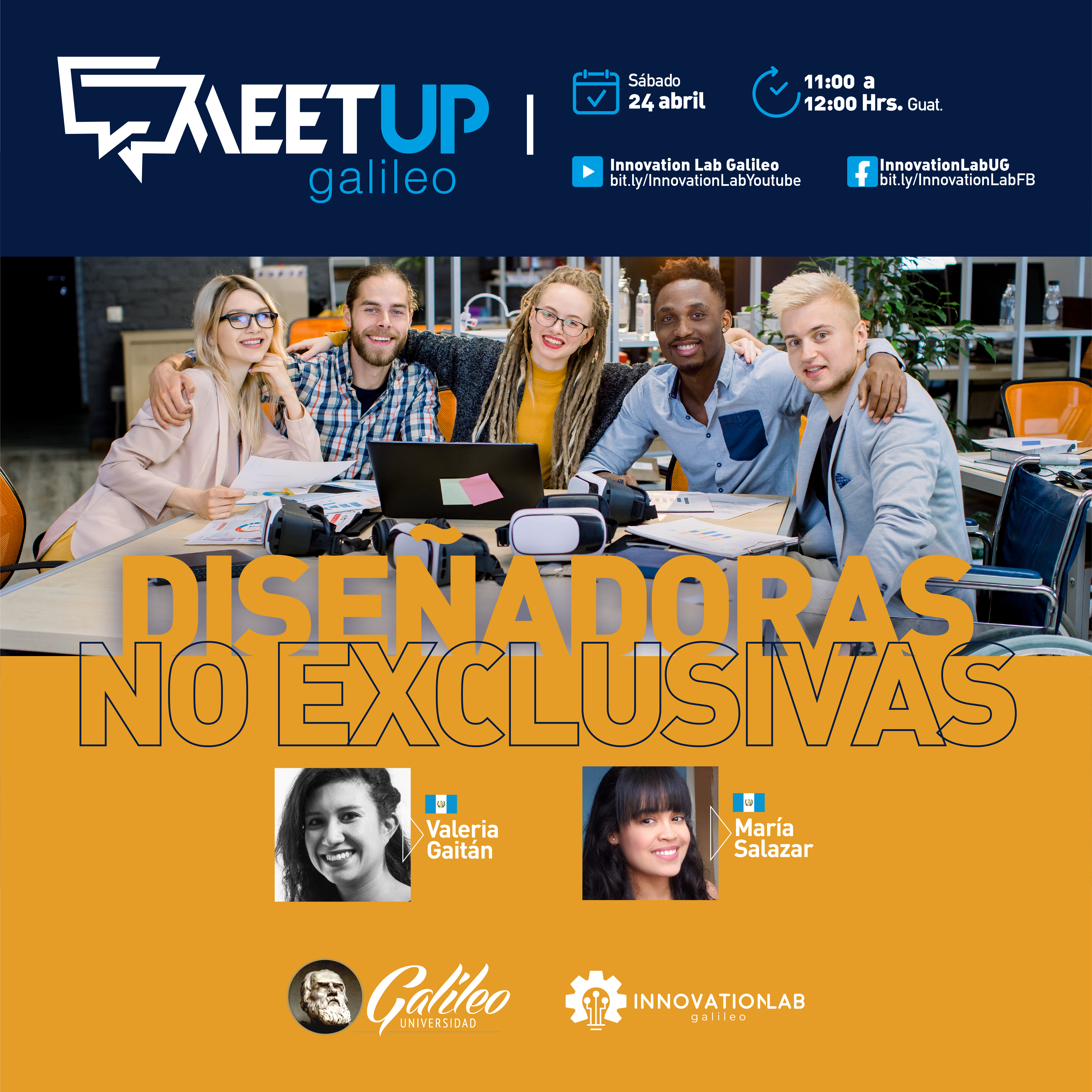 Meetup 4: Diseñadoras no Exclusivas