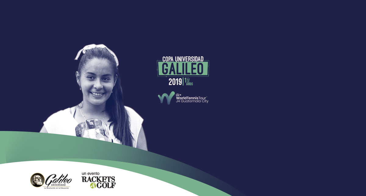 Imagen: Guatemalteca Rut Galindo  campeona de Copa Universidad Galileo