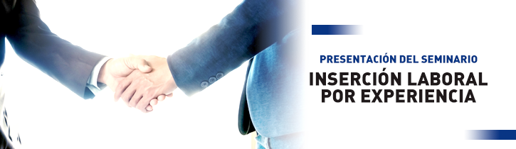 Imagen: Seminario "Inserción Laboral por Experiencia"