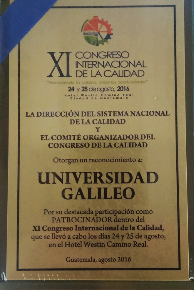 Imagen: XI Congreso Internacional de la Calidad