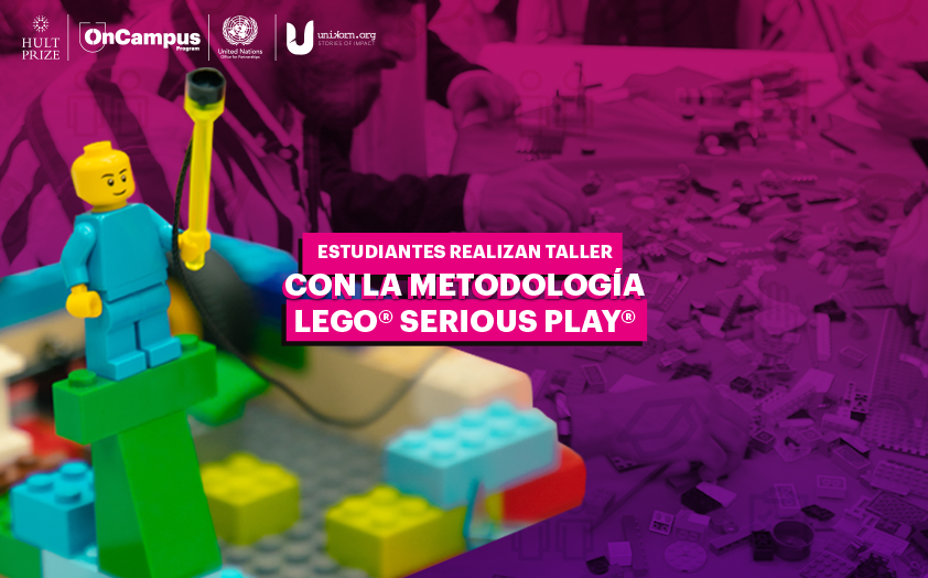 Estudiantes realizan taller con la metodología Lego® Serious Play®