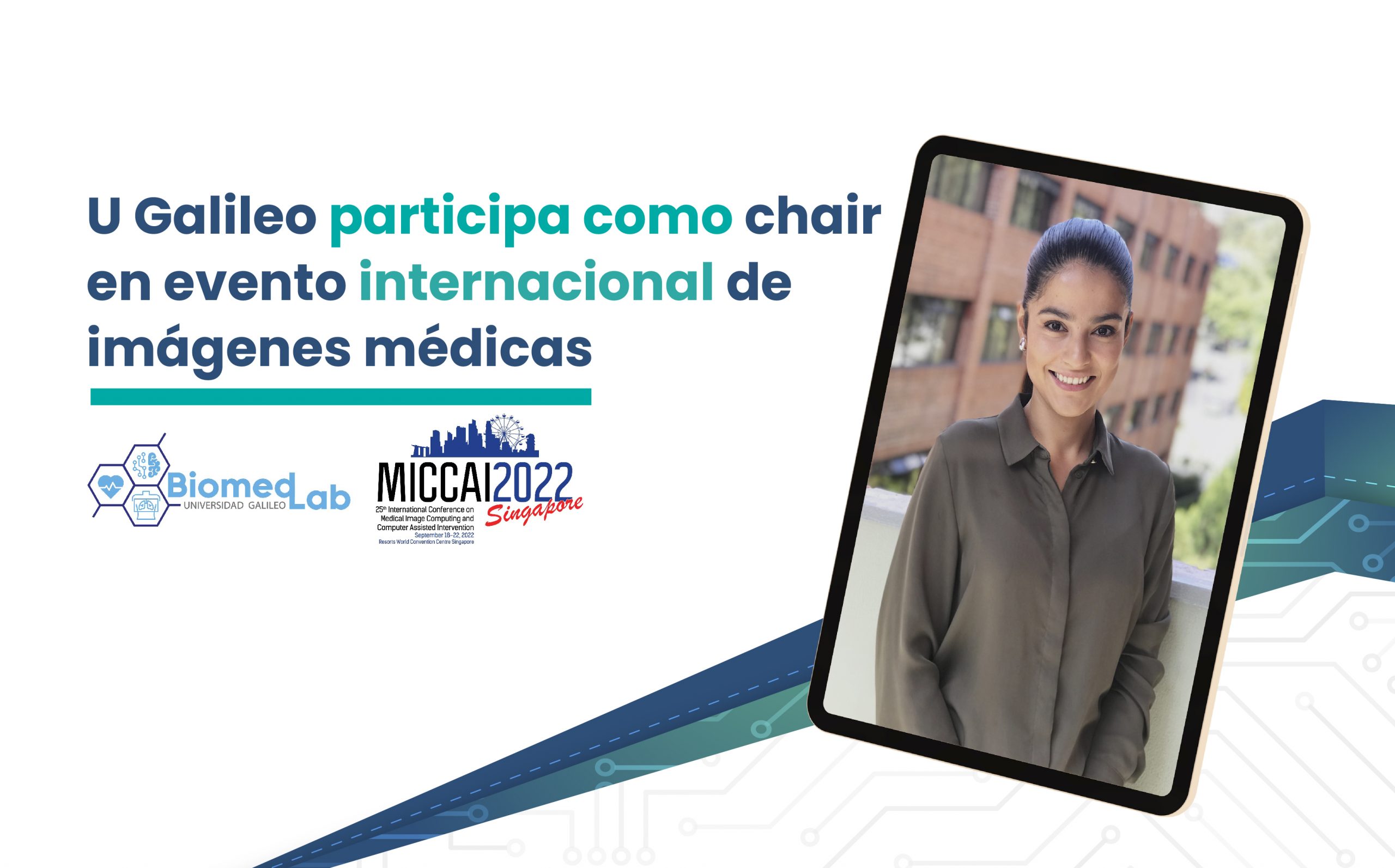 U Galileo participa como Chair en evento internacional de imágenes médicas