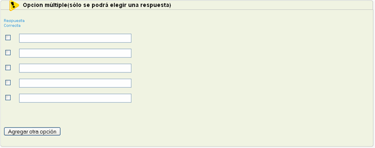 Opcion Multiple