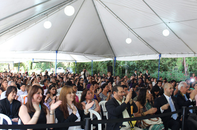 Imagen: Estudiantes dan bienvenida al ciclo académico 2018 en Universidad Galileo