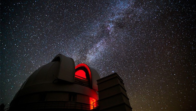 Imagen: Desarrollador internacional de Telescopios ALMA y GMT visita
