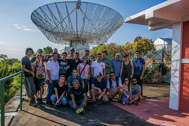 Imagen: Desarrollador internacional de Telescopios ALMA y GMT visita