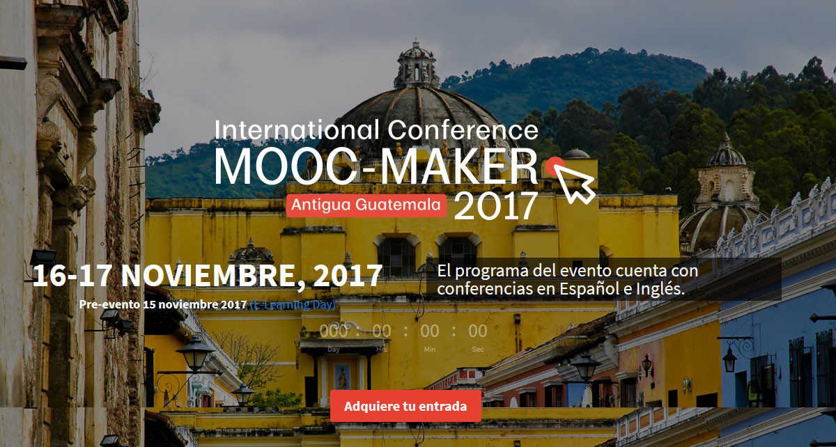 Imagen: Conferencia Internacional MOOC-MAKER 2017