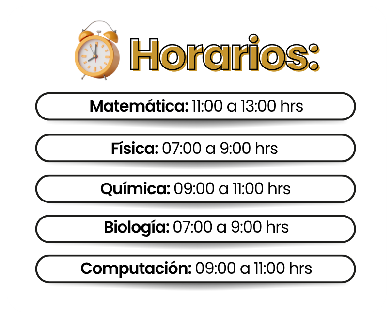Horarios