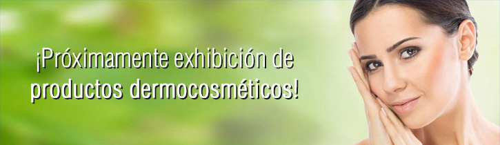 Imagen: Exhibición de Productos Dermocosméticos