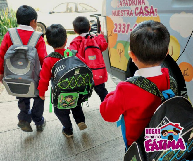 Imagen: REDGRA apoya a hogar de niños Fátima
