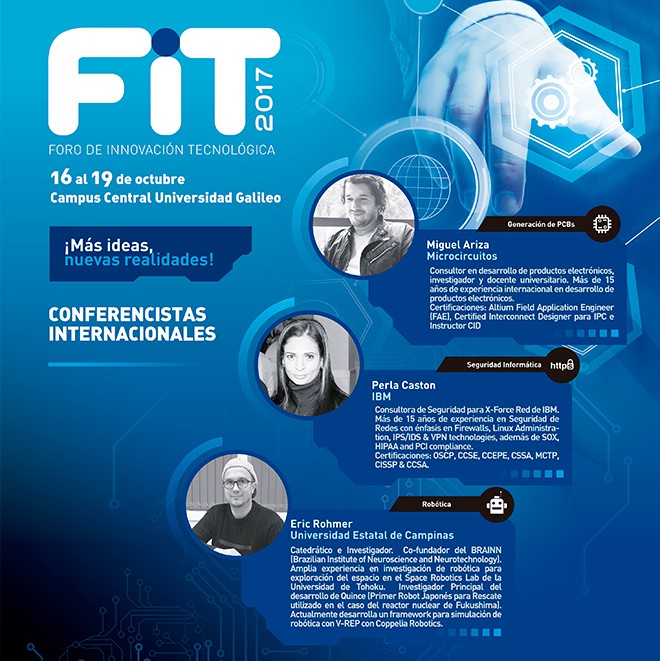 Imagen: Foro de Innovación Tecnológica (FIT) el vínculo con la tecnología actual