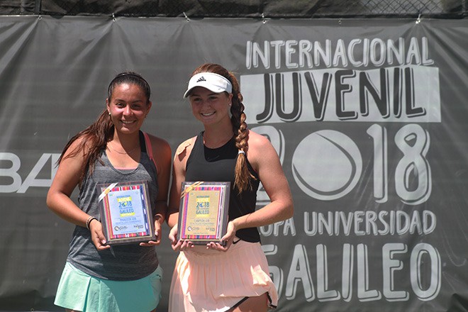 Imagen: Woodall y Andreach de USA campeones de Copa Galileo 2018