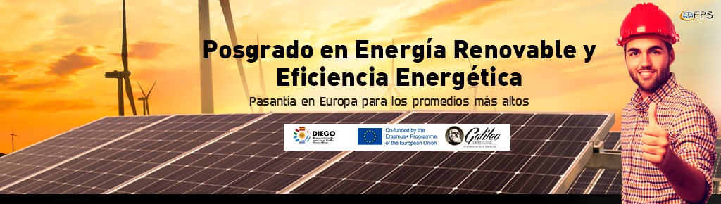 Imagen: Estudia Posgrado en Energía Renovable y Eficiencia Energética con