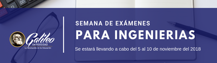 Imagen: Semana de Exámenes para Ingenierias